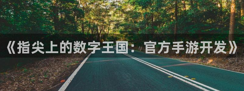 长运娱乐官网开奖预测软件：《指尖上的数字王国：官方手游开发》