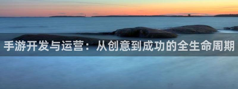 最新长运娱乐官网预：手游开发与运营：从创意到成功的全生命周期